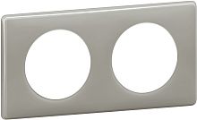 Рамка универсальная Legrand Celiane 2-м. серый глянец картинка